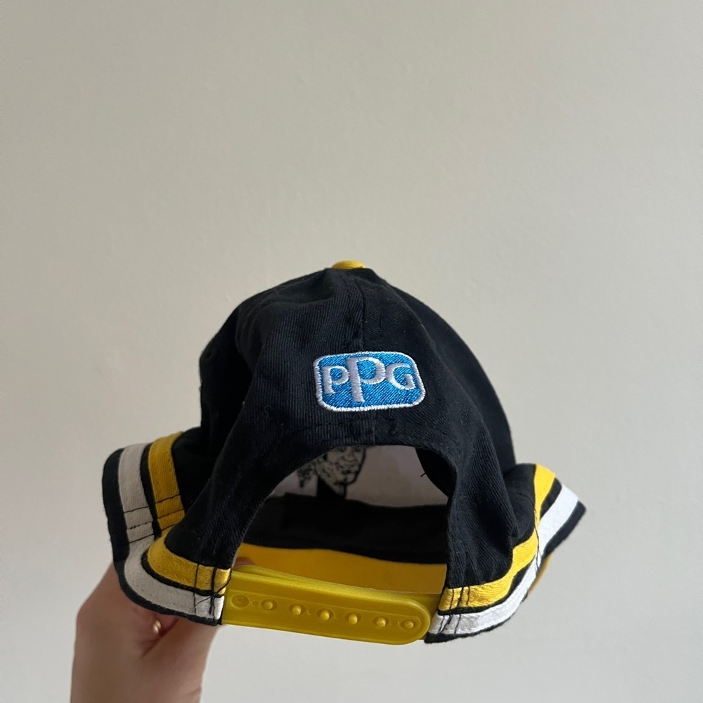 Pirates Logo Cap in Yellow and White - Picture 5 of 6